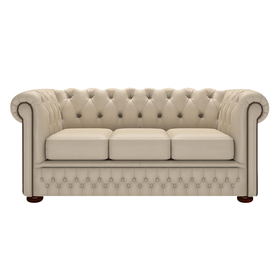 Fleming 3 Sits Chesterfield Soffa Birch Blush Beige