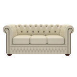 Fleming 3 Sits Chesterfield Soffa Birch Ivory