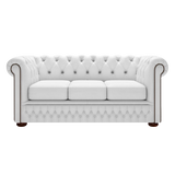 Fleming 3 Sits Chesterfield Soffa Birch White
