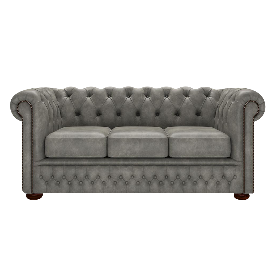 Fleming 3 Sits Chesterfield Soffa Etna Grey