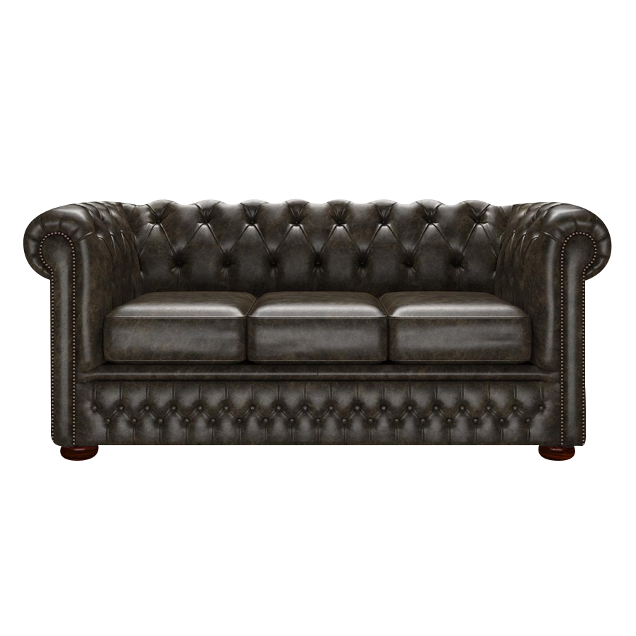 Fleming 3 Sits Chesterfield Soffa Old English Alga