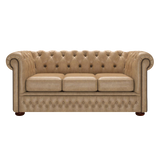 Fleming 3 Sits Chesterfield Soffa Old English Parchment
