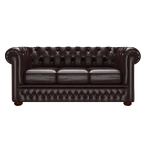Fleming 3 Sits Chesterfield Soffa Old English Smoke