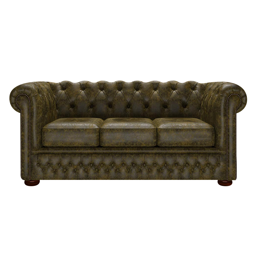 Fleming 3 Sits Chesterfield Soffa Tudor Birch