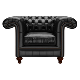 Allingham Chesterfield Fåtölj Birch Black