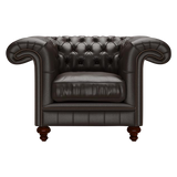 Allingham Chesterfield Fåtölj Birch Brown