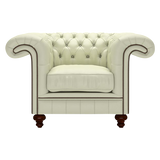 Allingham Chesterfield Fåtölj Birch Cream