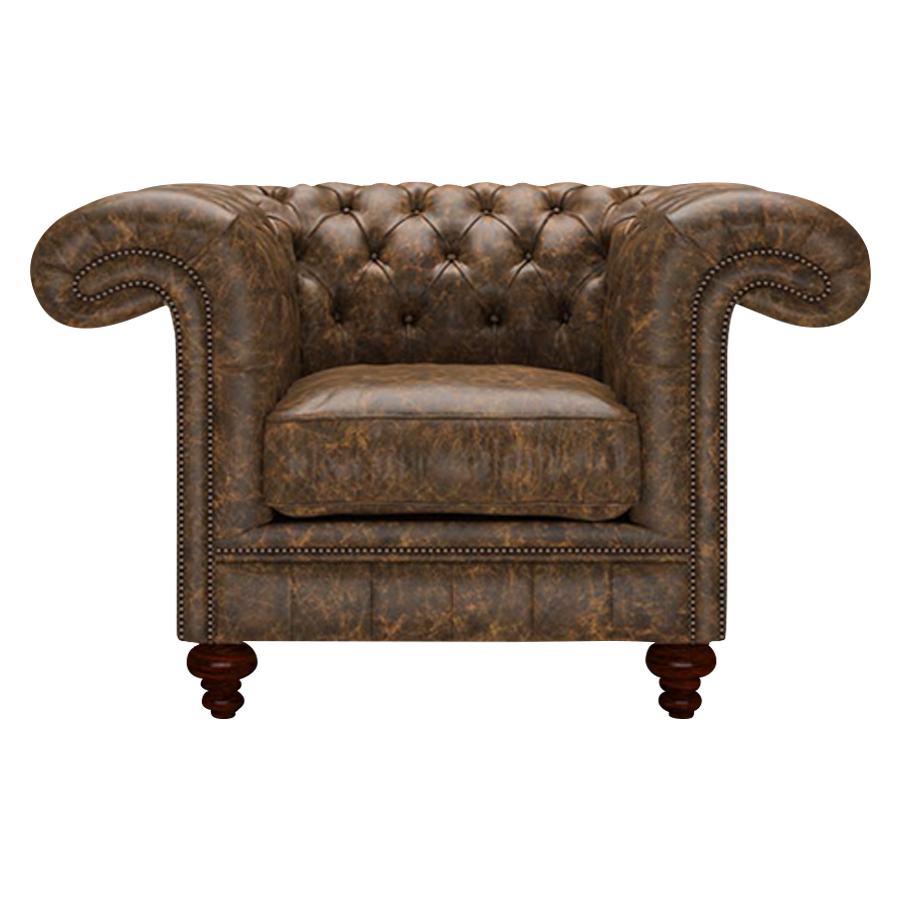 Allingham Chesterfield Fåtölj Etna Brandy