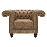 Allingham Chesterfield Fåtölj Etna Camel