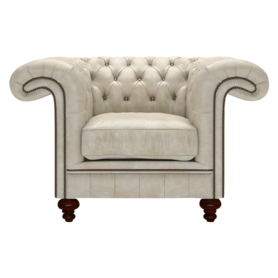 Allingham Chesterfield Fåtölj Etna Cream