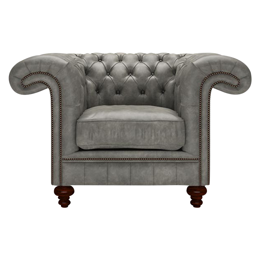 Allingham Chesterfield Fåtölj Etna Grey