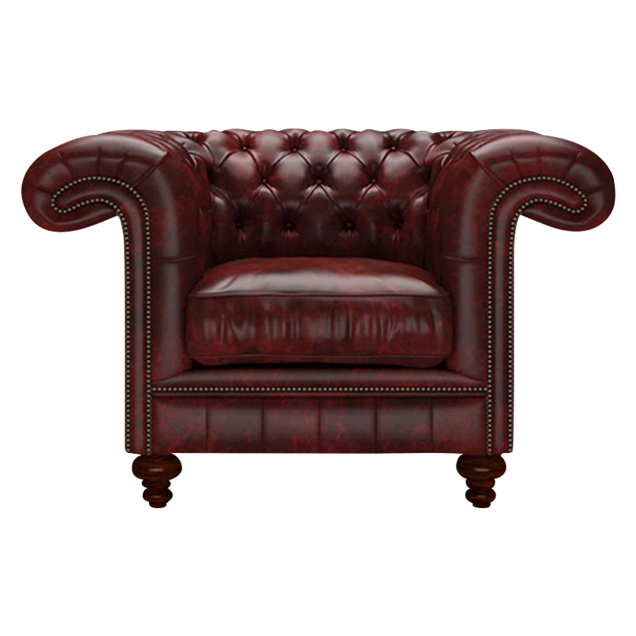 Allingham Chesterfield Fåtölj Etna Red