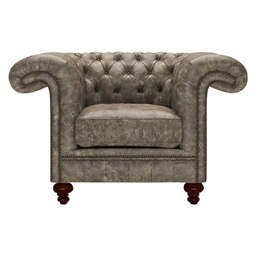 Load image into Gallery viewer, Allingham Chesterfield Fåtölj Etna Taupe
