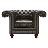 Allingham Chesterfield Fåtölj Old English Alga