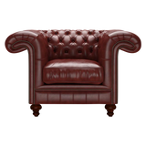 Allingham Chesterfield Fåtölj Old English Chestnut