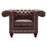 Allingham Chesterfield Fåtölj Old English Dark Brown