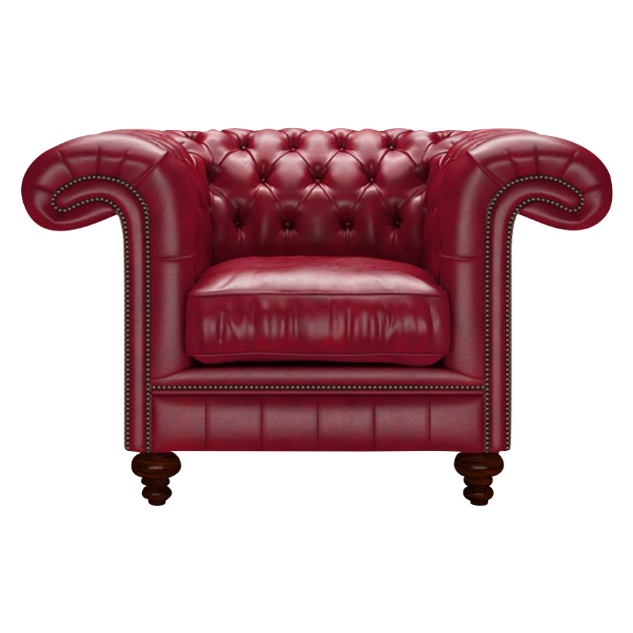 Allingham Chesterfield Fåtölj Old English Gamay