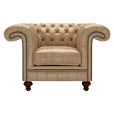 Allingham Chesterfield Fåtölj Old English Parchment