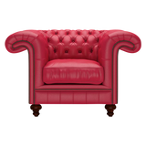 Allingham Chesterfield Fåtölj Shelly Flame Red
