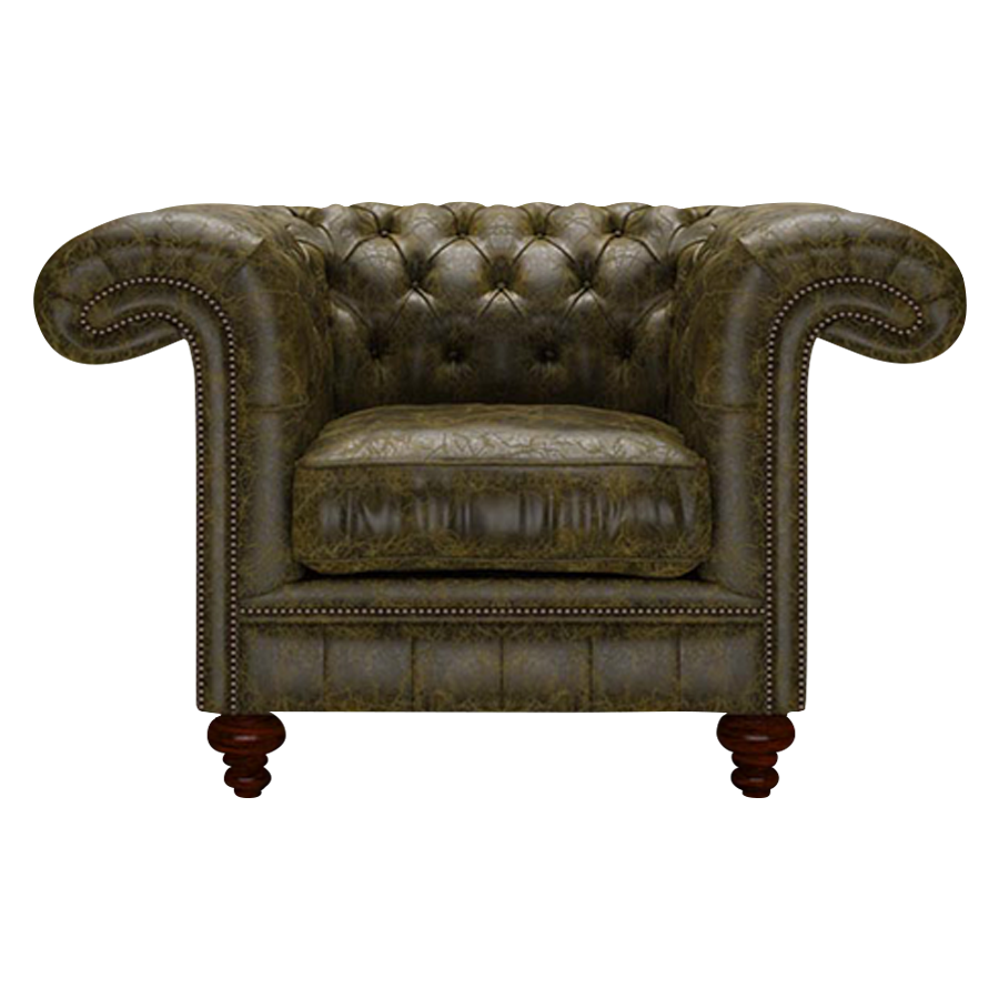 Allingham Chesterfield Fåtölj Tudor Birch
