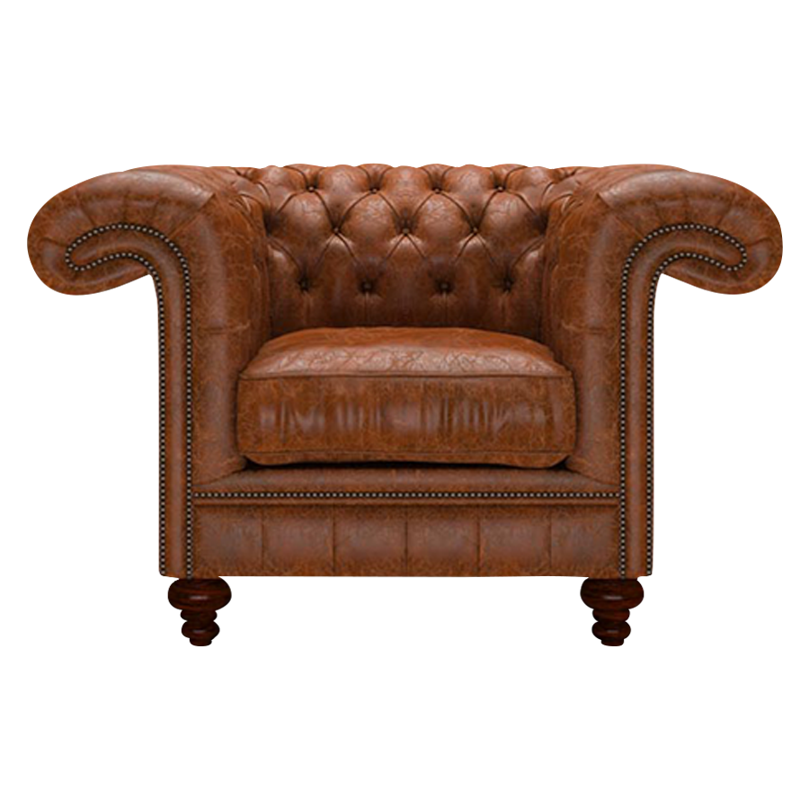 Allingham Chesterfield Fåtölj Tudor Chestnut