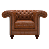Allingham Chesterfield Fåtölj Tudor Chestnut