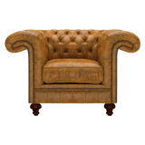 Allingham Chesterfield Fåtölj Tudor Mustard