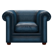 Austen Chesterfield Fåtölj Antique Blue
