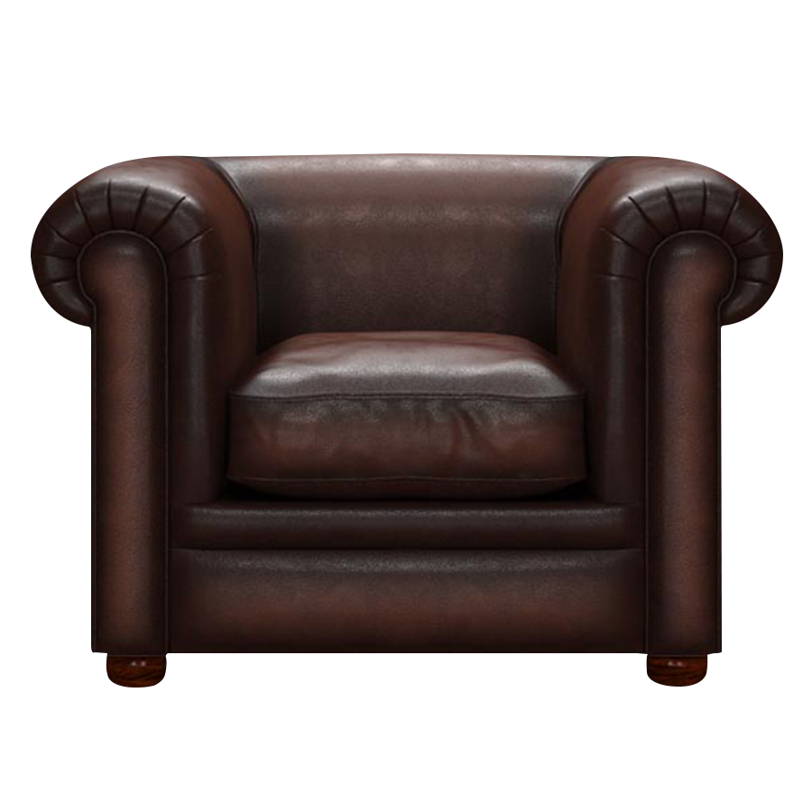 Austen Chesterfield Fåtölj Antique Brown