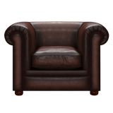 Austen Chesterfield Fåtölj Antique Brown