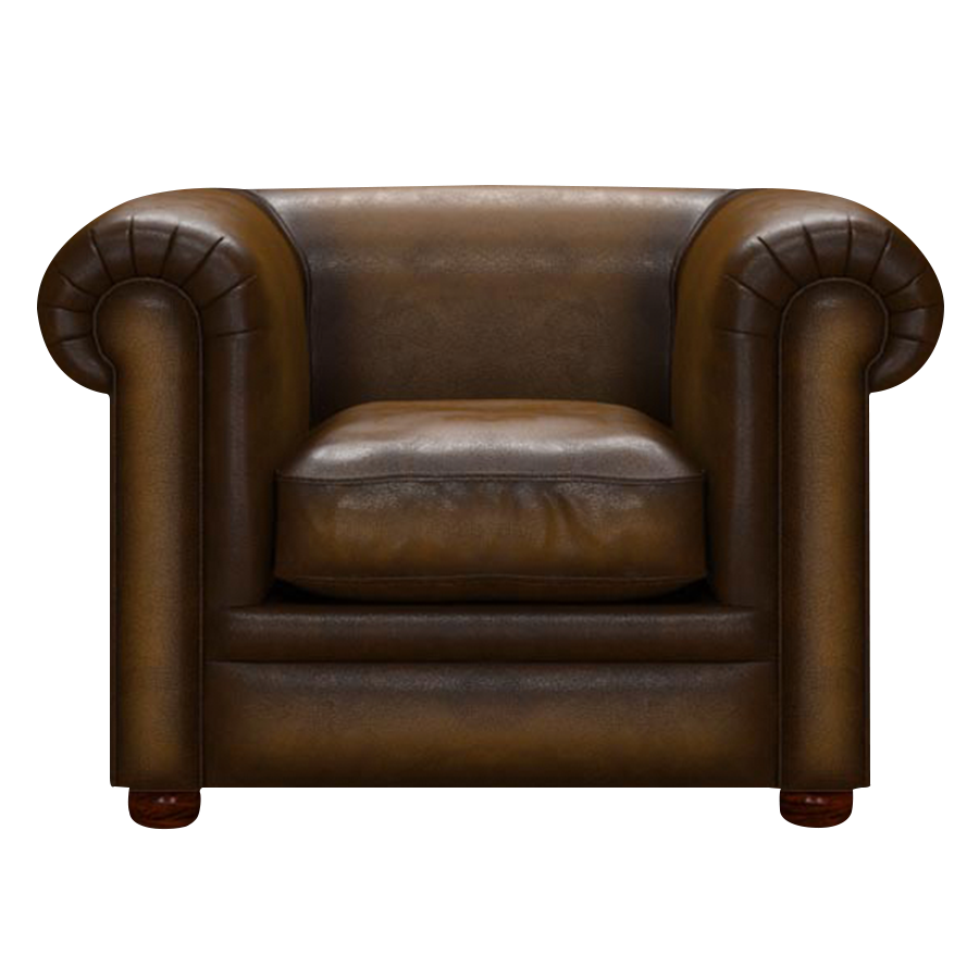 Austen Chesterfield Fåtölj Antique Gold