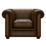 Austen Chesterfield Fåtölj Antique Gold