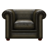 Austen Chesterfield Fåtölj Antique Olive