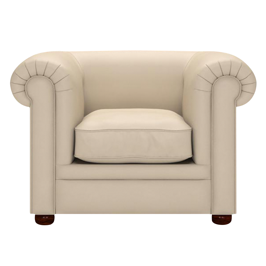 Austen Chesterfield Fåtölj Birch Blush Beige