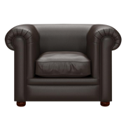 Austen Chesterfield Fåtölj Birch Brown