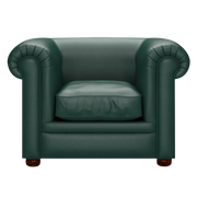 Austen Chesterfield Fåtölj Birch Forest Green