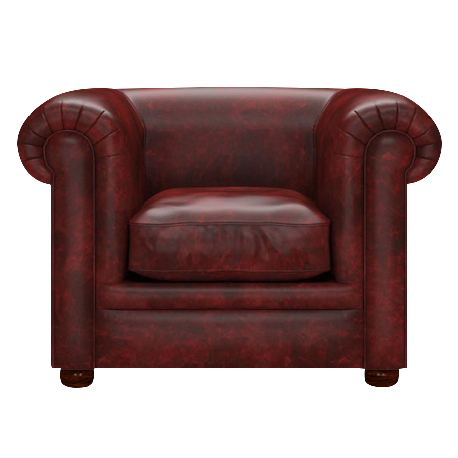 Austen Chesterfield Fåtölj Etna Red