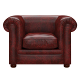 Austen Chesterfield Fåtölj Etna Red