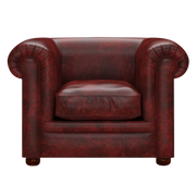 Austen Chesterfield Fåtölj Etna Red
