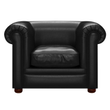 Austen Chesterfield Fåtölj Old English Black