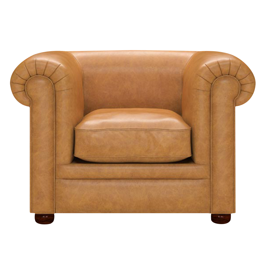 Austen Chesterfield Fåtölj Old English Buckskin