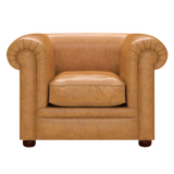 Austen Chesterfield Fåtölj Old English Buckskin