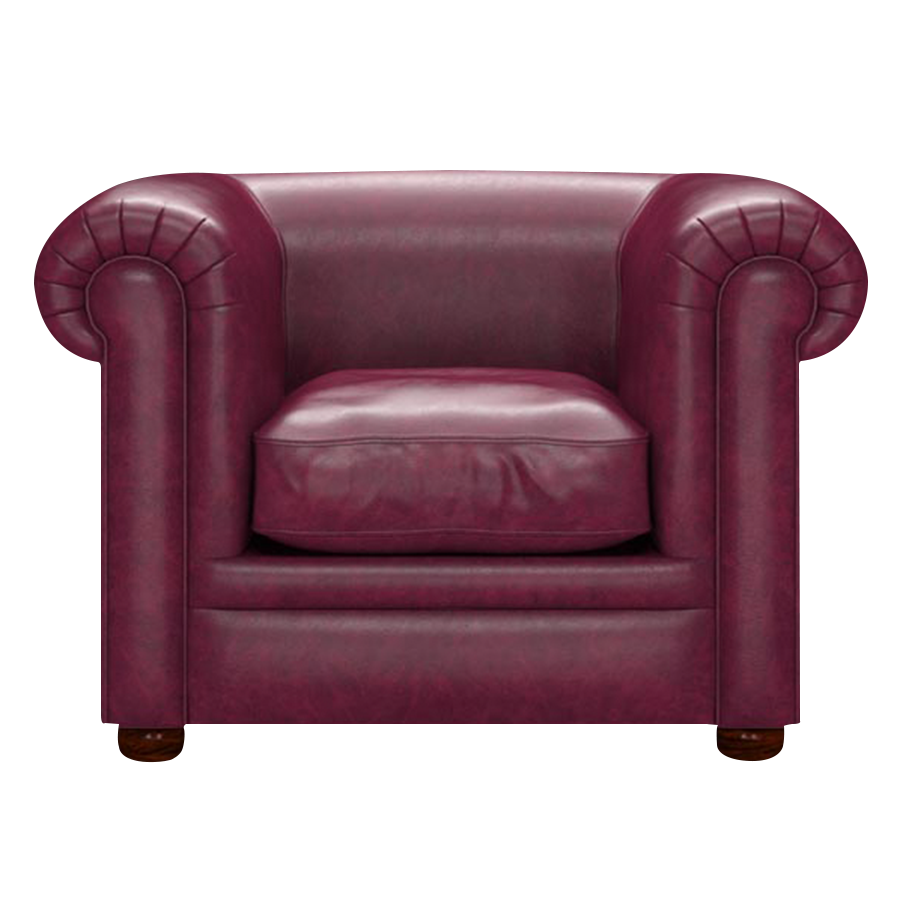 Austen Chesterfield Fåtölj Old English Burgundy