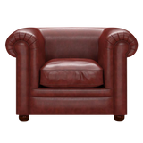 Austen Chesterfield Fåtölj Old English Chestnut