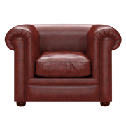 Austen Chesterfield Fåtölj Old English Chestnut
