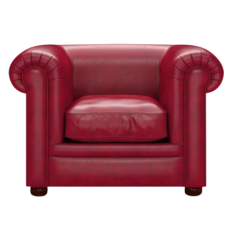 Austen Chesterfield Fåtölj Old English Gamay