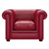 Austen Chesterfield Fåtölj Old English Gamay