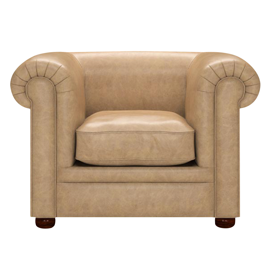 Austen Chesterfield Fåtölj Old English Parchment