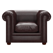 Austen Chesterfield Fåtölj Old English Smoke