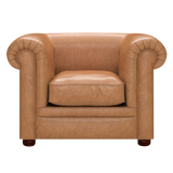 Austen Chesterfield Fåtölj Old English Tan